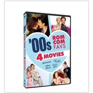 2000s Rom Com 4-Movies (DVD) Serendipity/How To Lose A Guy/Prince & Me/Failure